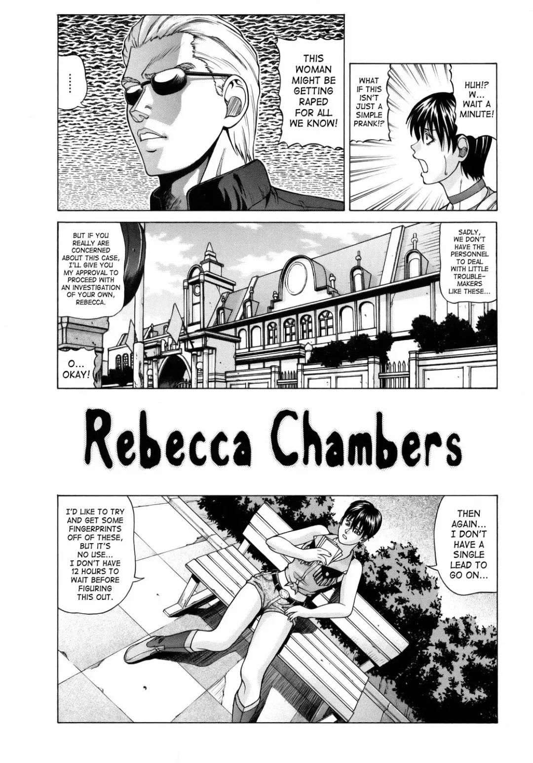 [Jacky Knee-san] Rebecca Chambers Fhentai.net - Page 4