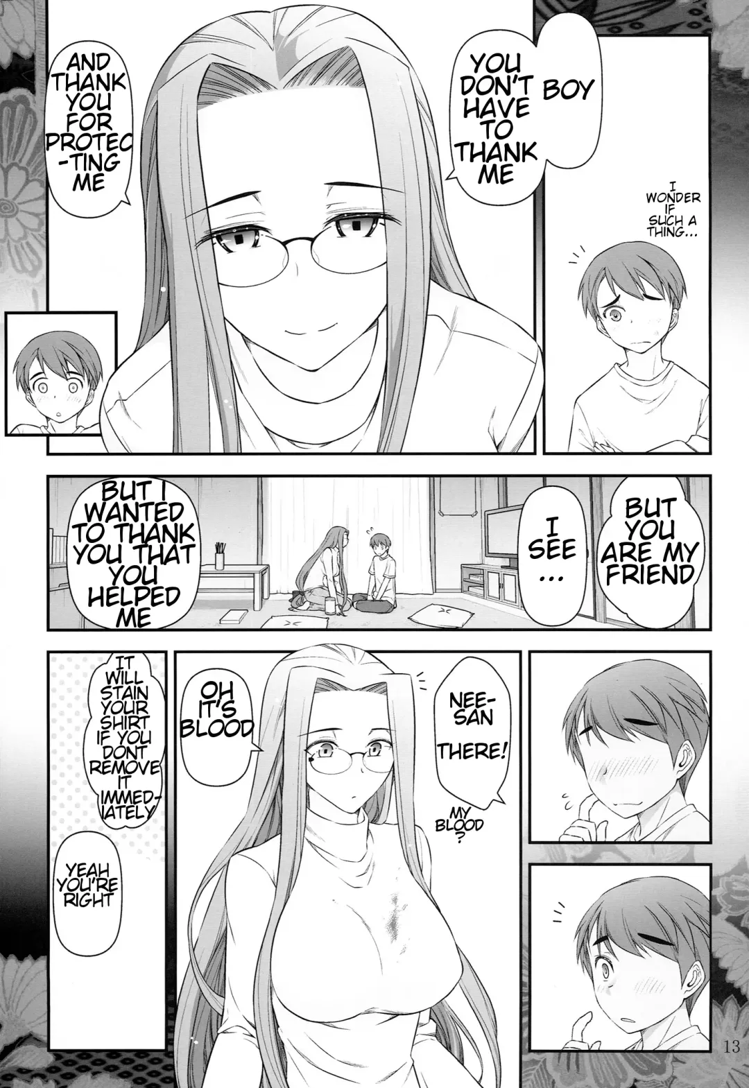 [Ohmi Takeshi] Fate/stay night Rider-san to Shounen no Nichijou Fhentai - Page 15