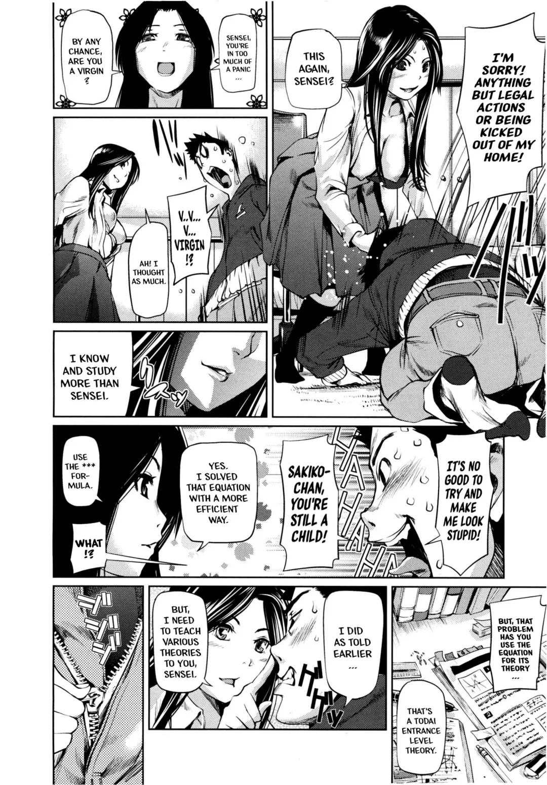 [Shiomaneki] Hanmen! Kateikyoushi | The Tutor (decensored) Fhentai - Page 8
