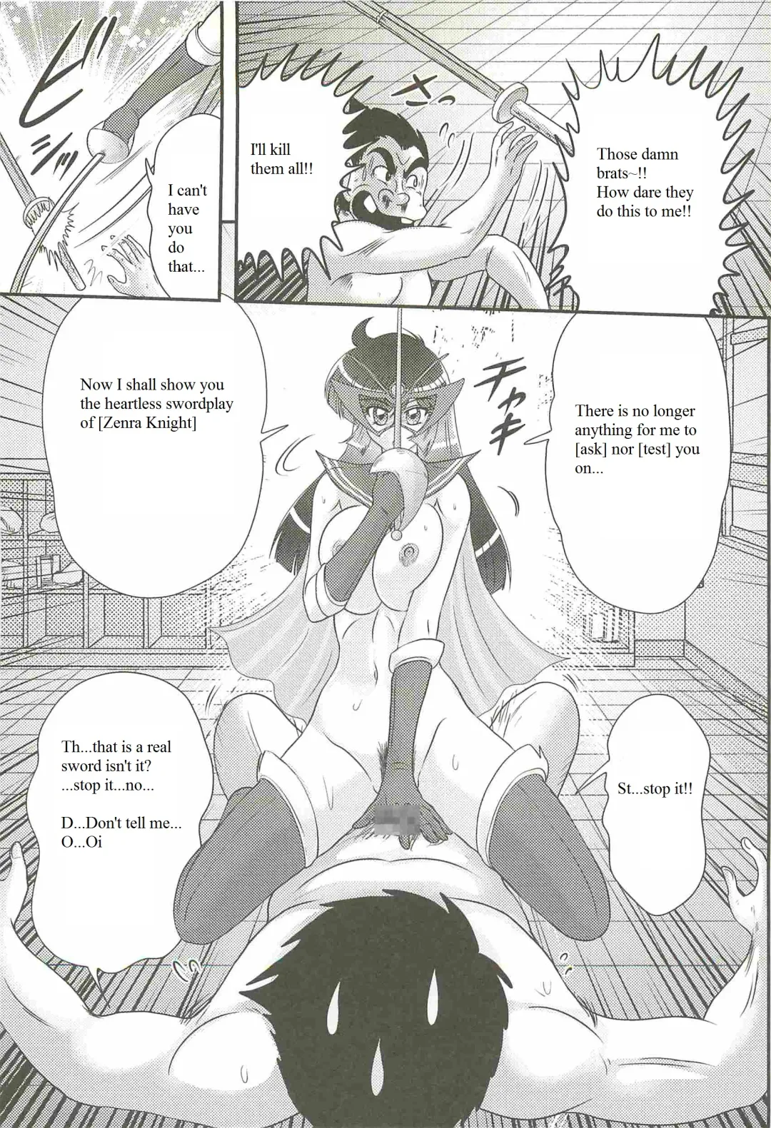 [Kamitou Masaki] Kaiketsu!? Zenra Knight Ch. 1 | Love Teaching ❤ Zenra Knight Arrives!! Fhentai - Page 33