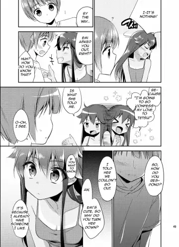 [Aichi Shiho - Taniguchi-san - Yotsuba Chika] TSF no F no Hon Sono 1 Fhentai - Page 49