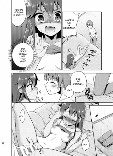 [Aichi Shiho - Taniguchi-san - Yotsuba Chika] TSF no F no Hon Sono 1 Fhentai - Page 60