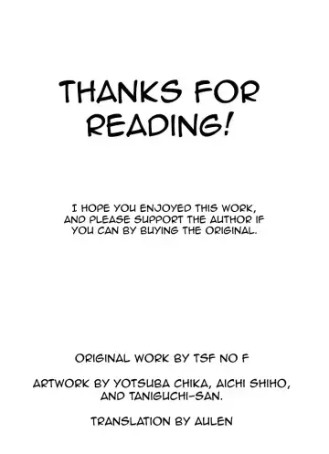 [Aichi Shiho - Taniguchi-san - Yotsuba Chika] TSF no F no Hon Sono 1 Fhentai - Page 96