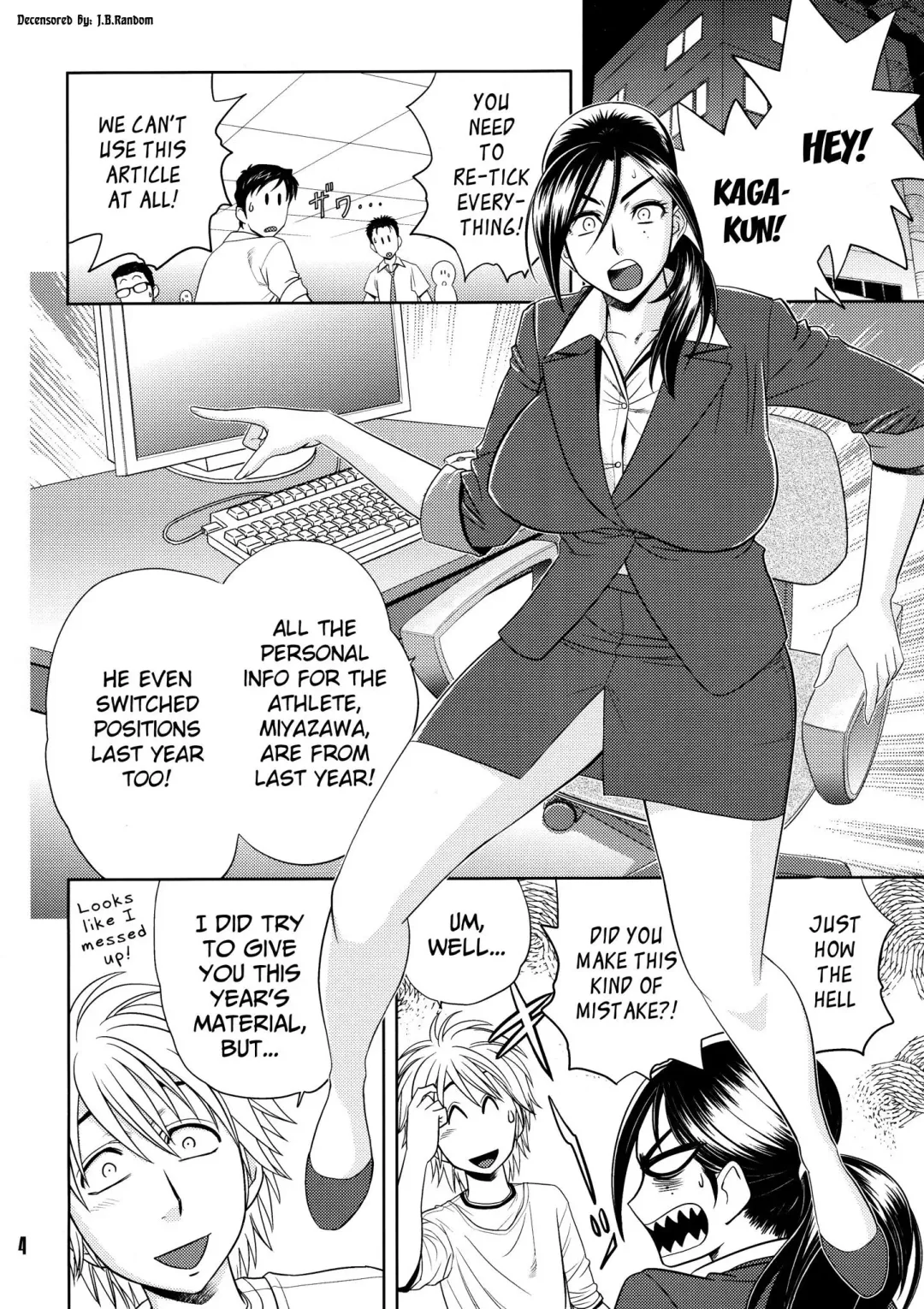 [Tatsunami Youtoku] Bijin Henshuuchou no Himitsu (2) | Beautiful Editor-in-Chief's Secret 2 (decensored) Fhentai - Page 4