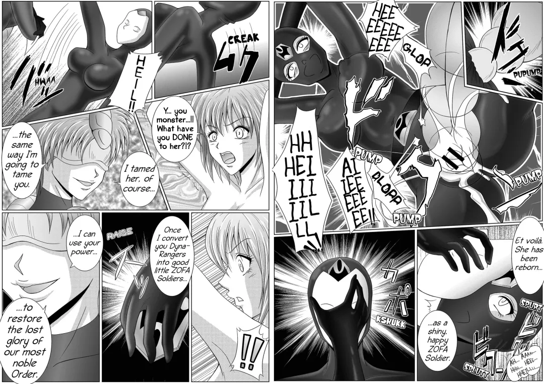 [Monmon] Sentai Squadron DynaRangers - Sensually Entralled Champions Strategem Fhentai.net - Page 18