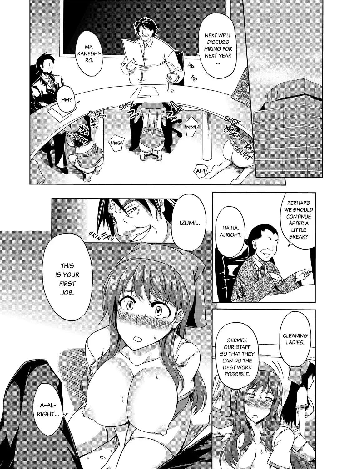 [Kagato] Seisou 2Ka no Onna ~ Asoko, Kirei ni Shimasu~ | The Cleaning Lady - I'll clean that up for you Fhentai - Page 25
