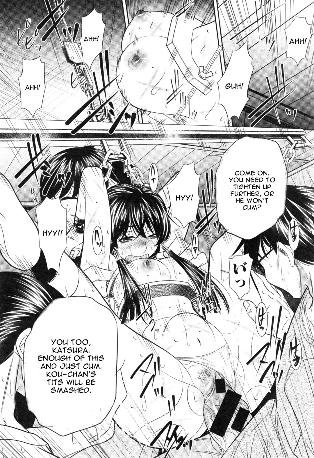 [Tanaka Naburu] Yokubou no Shuuraku Ch. 4 Fhentai - Page 11