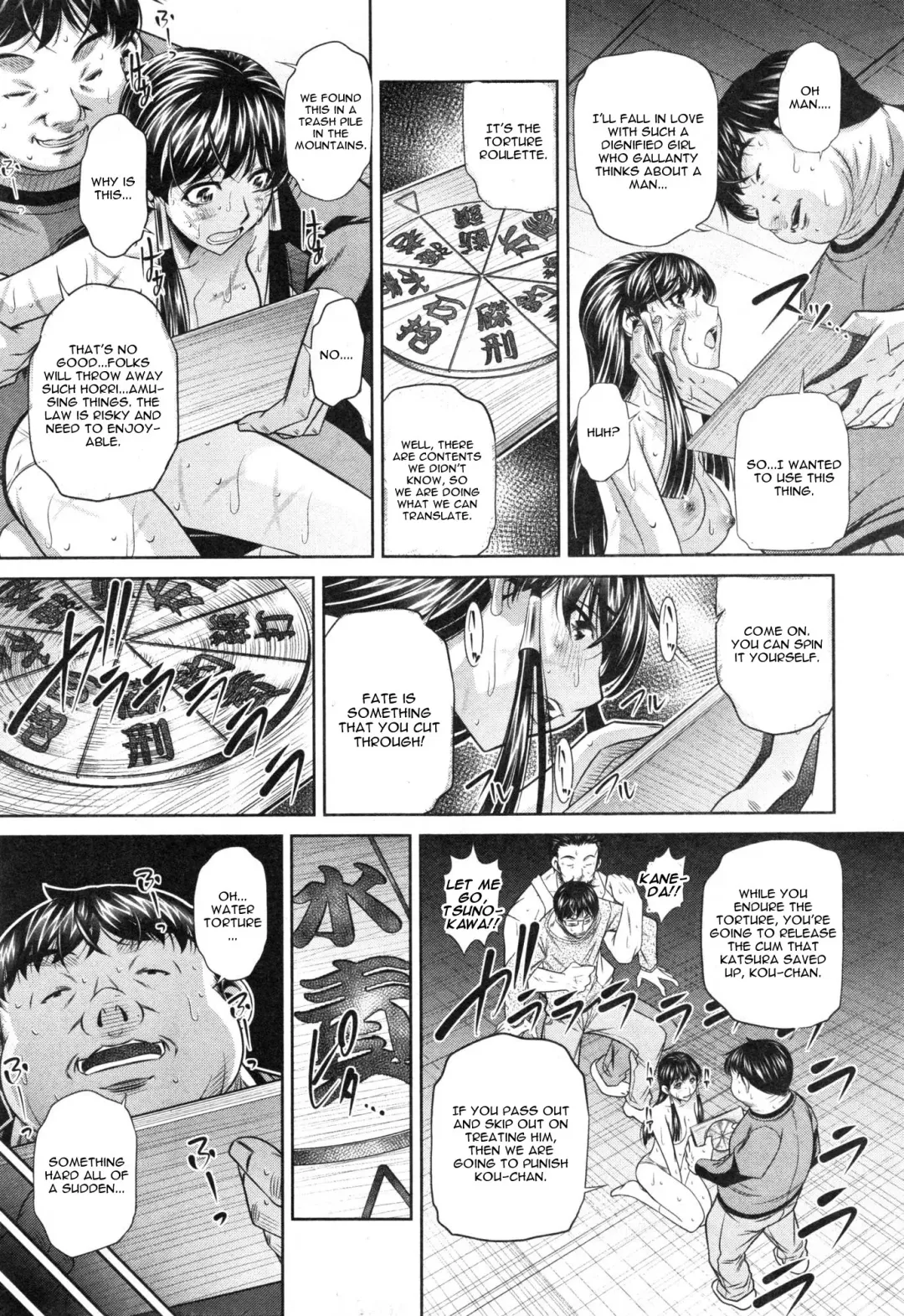[Tanaka Naburu] Yokubou no Shuuraku Ch. 4 Fhentai - Page 3