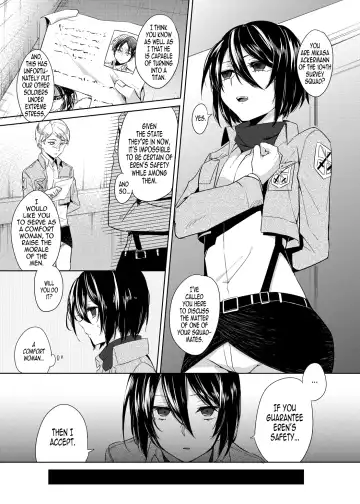 [Niimaru Yuu] Mikasa Choukyou Houkokusho | Mikasa's Training Report Fhentai - Page 3
