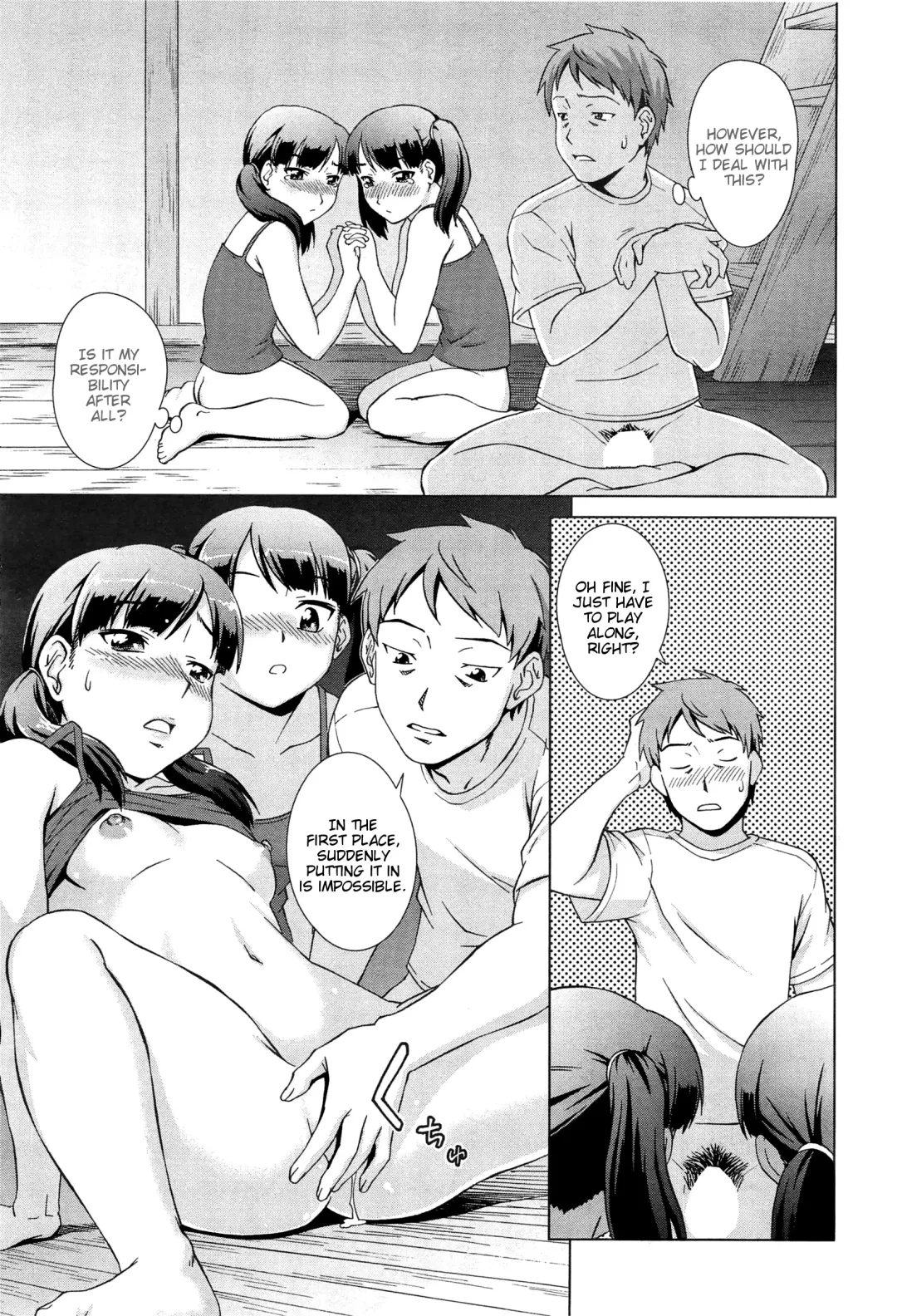 [Shinogi A-suke] Naisho de! Twins Fhentai.net - Page 39