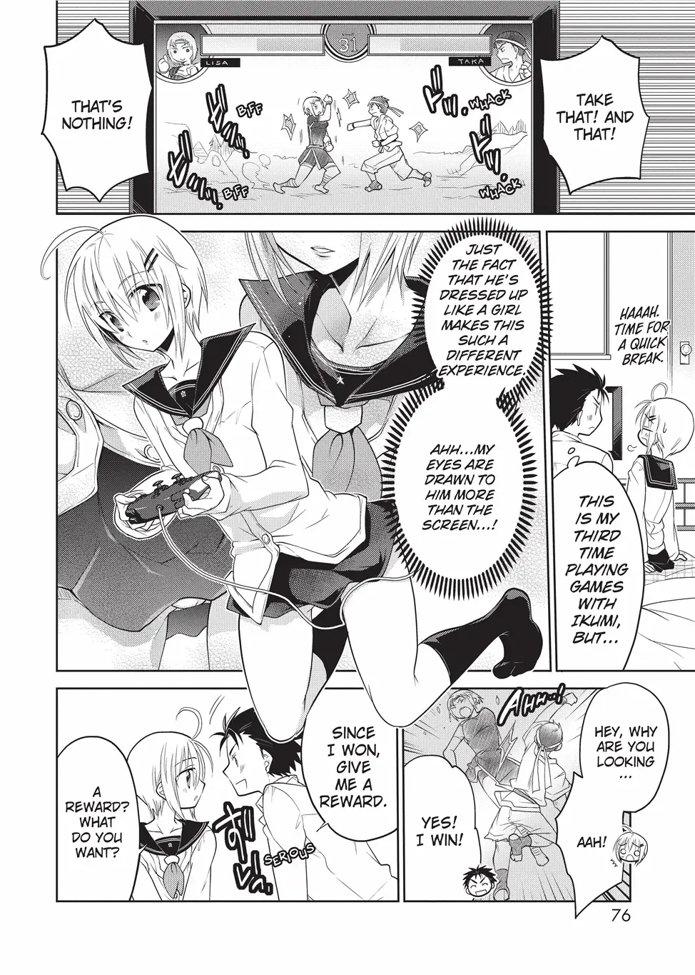 [Matsumoto Mitohi.] Will You Be My Cute CrossDresser Fhentai.net - Page 75