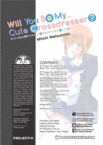 [Matsumoto Mitohi.] Will You Be My Cute CrossDresser Fhentai.net - Page 3