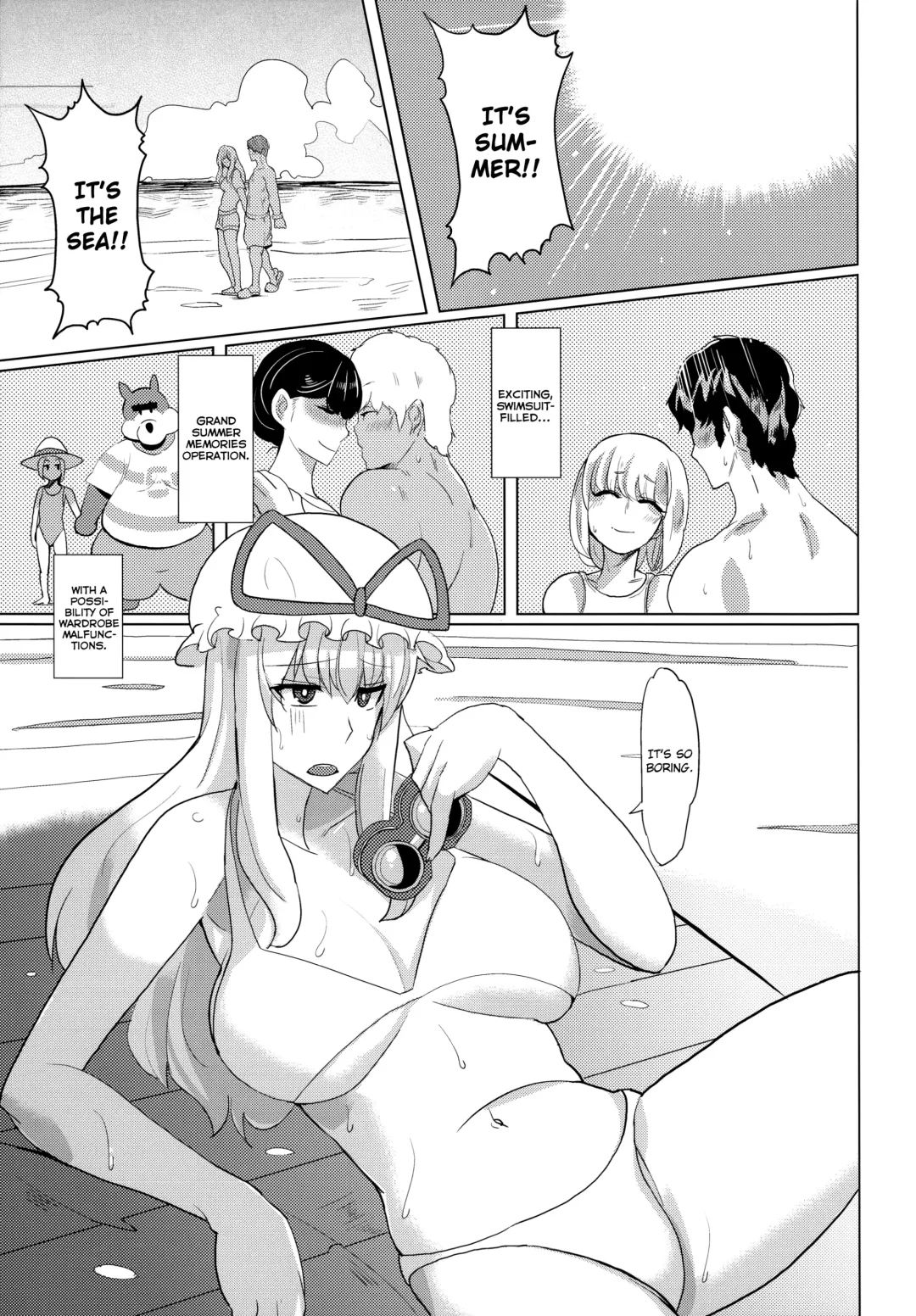 [Satou Souji] Yukari-san no Nagai Natsuyasumi | Yukari-san's Long Summer Vacation Fhentai - Page 2