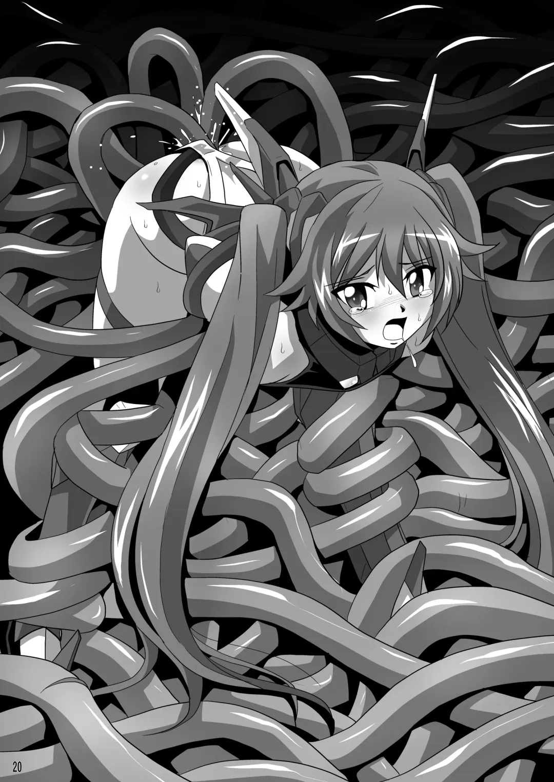 [Maki Hideto - Sahara Ikkou - Yonige-ya No Kyou] Tail Shock Fhentai - Page 19