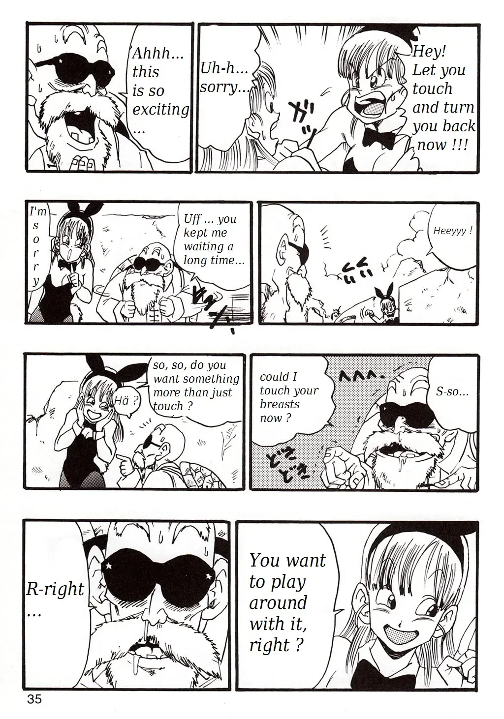 [Youngjijii] Dragon Ball EB 1 - Episode of Bulma Fhentai - Page 35