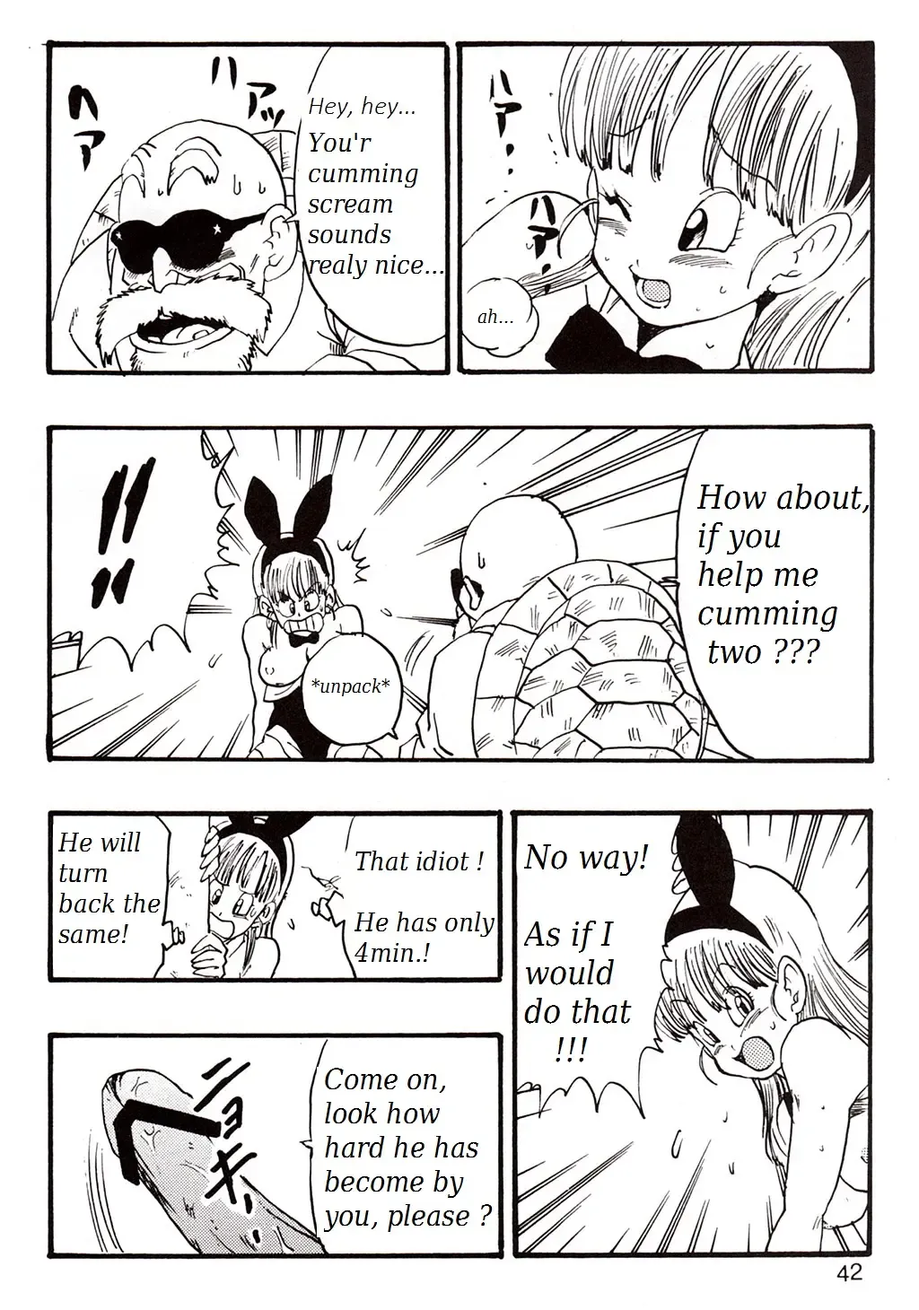 [Youngjijii] Dragon Ball EB 1 - Episode of Bulma Fhentai - Page 42
