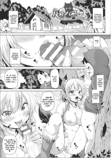 Read [Marui Maru] PakoPako Douwa - Ookami-chan Chou Bitch | Banging Fairy Tale - Wolf-chan is an Ultra Bitch - Fhentai