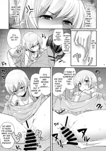 [Yakumi Benishouga] Pachimonogatari Part 0: Shinobu Monologue Fhentai - Page 9