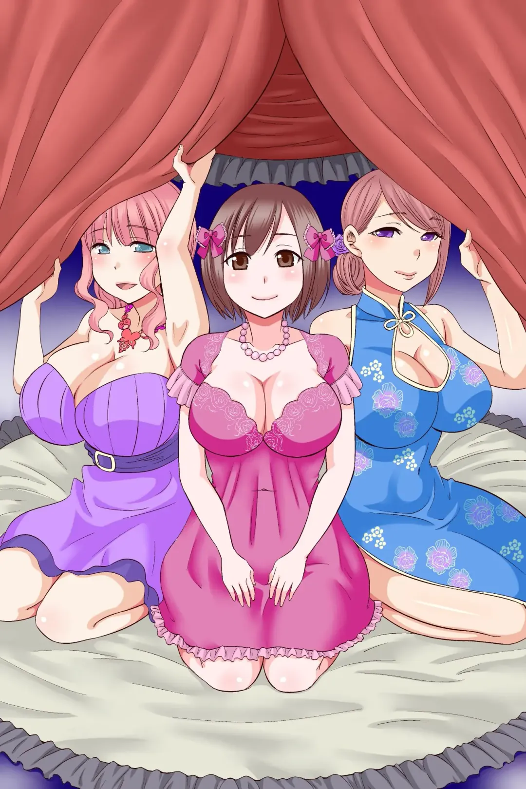 [Kumikouj] Harem! 3-kakan Bijo-tachi to Yari Makureru VIP Kaiin ni Natta Fhentai - Page 45