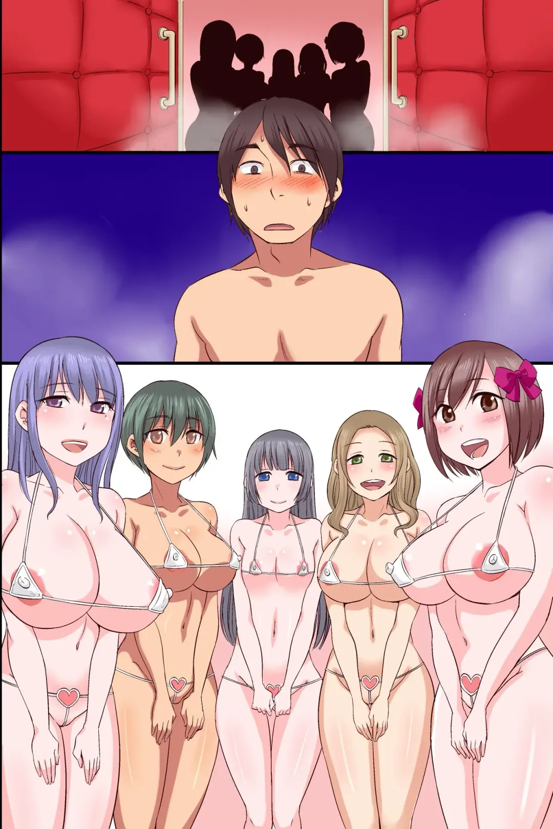[Kumikouj] Harem! 3-kakan Bijo-tachi to Yari Makureru VIP Kaiin ni Natta Fhentai - Page 46