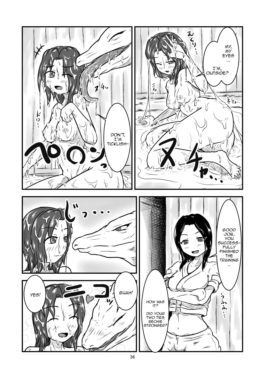 [Kaname] Swallowed Whole Story - Rookie Dragon Rider's Special Training - Fhentai - Page 36