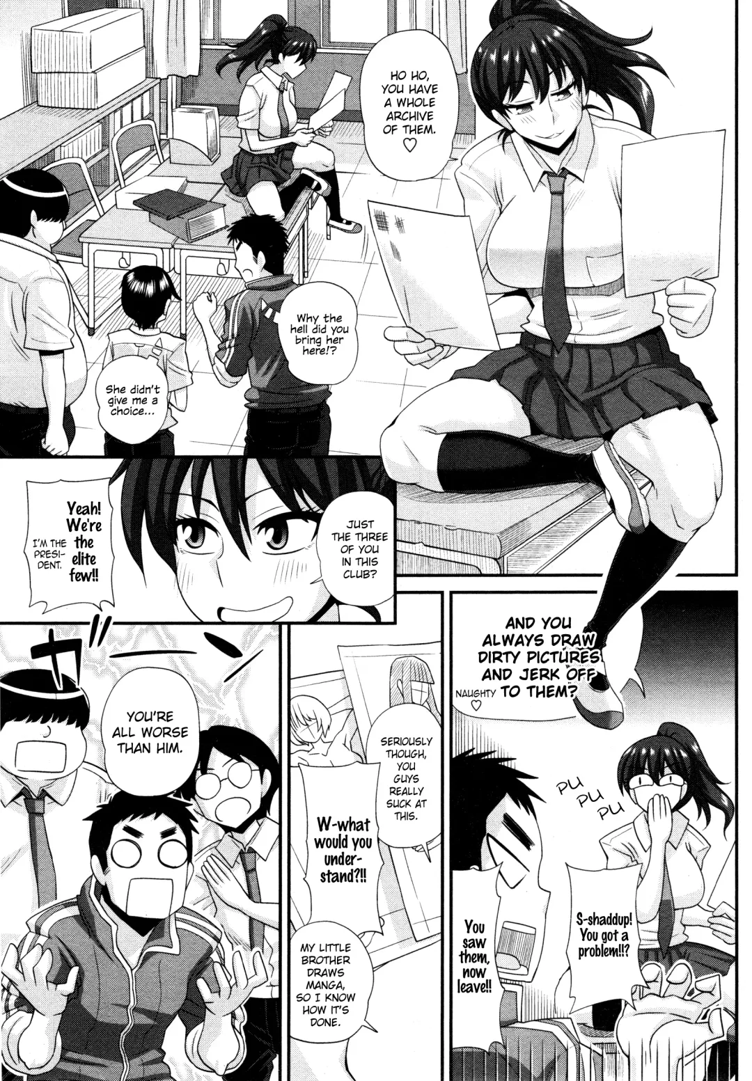 [Kurenai Yuuji] FutaKyo! ~Futanari Kyouko-chan~ #1 Fhentai - Page 3