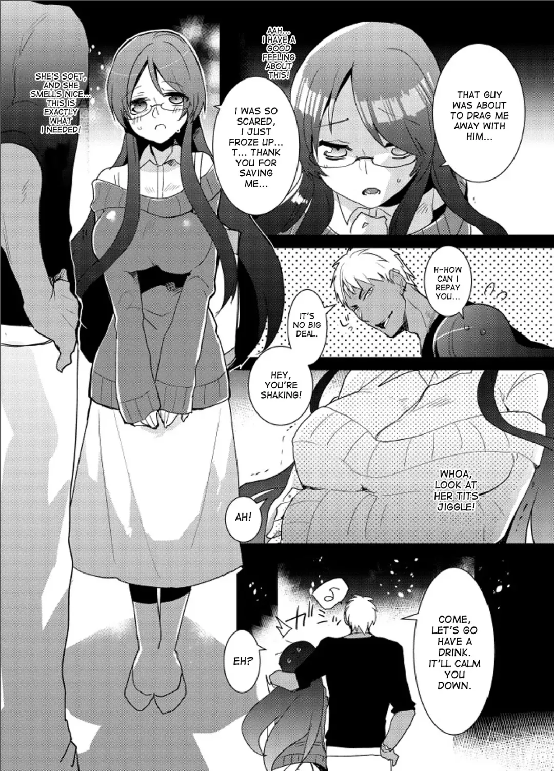 [Aimaitei Umami] Yarichin no Ore ga Boukan ni Osowareteta Otonashii Classmate (Kyonyuu) o Tasukete Kuou to Shitara Gyaku ni Kyokon Futanari Chinpo Sokuochi shita Toki no Hanashi Fhentai - Page 5
