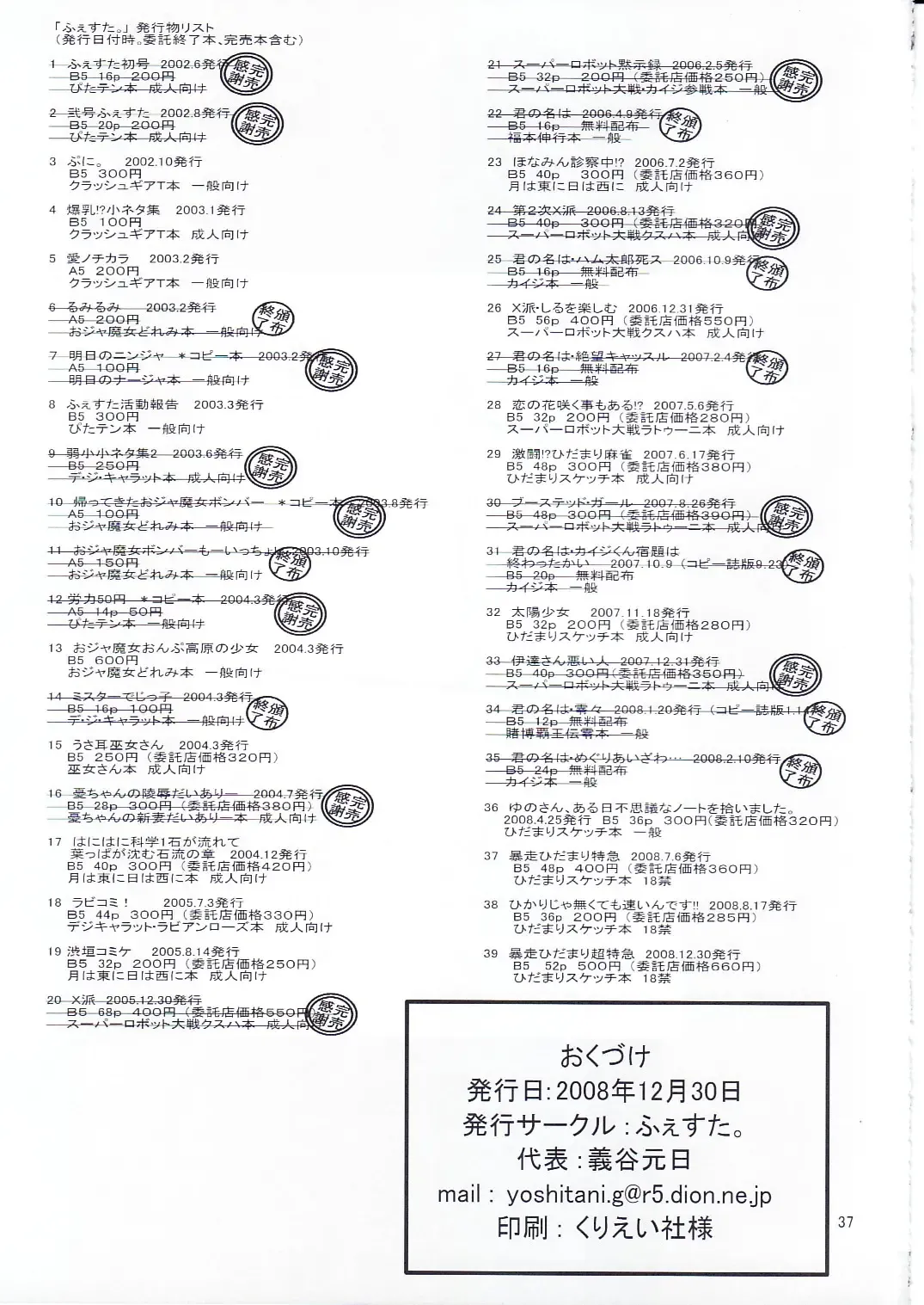 [Yoshitani Ganjitsu] Bousou Hidamari Choutokkyuu Fhentai - Page 36