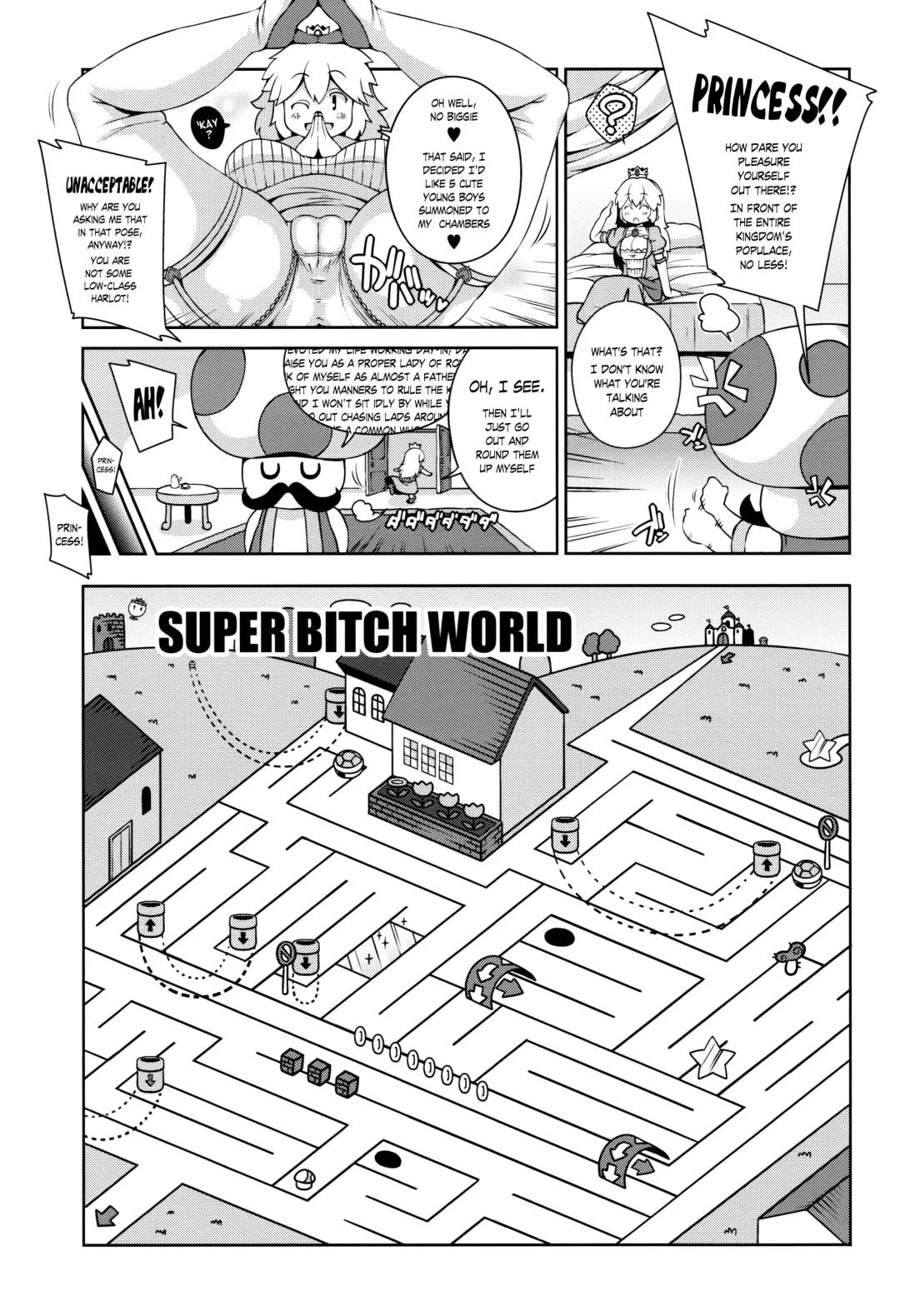 [Sugiura Sen] SUPER BITCH WORLD Fhentai - Page 6