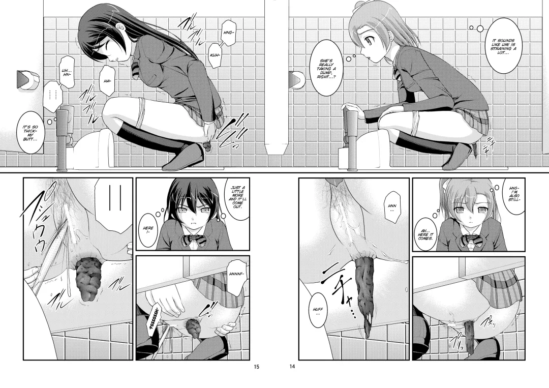 [Satomi Hidefumi] Bou Ninki School Idol Toilet Tousatsu vol. 1 - School idol peeping Fhentai - Page 14
