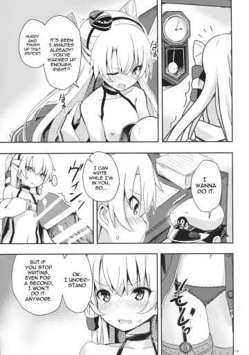 [Ogadenmon] Amatsukaze to Tetsuya de H shinagara Houkokusho Fhentai - Page 12