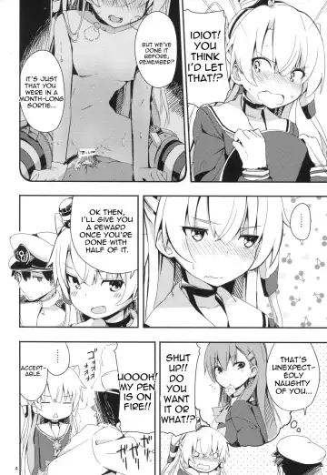 [Ogadenmon] Amatsukaze to Tetsuya de H shinagara Houkokusho Fhentai - Page 3
