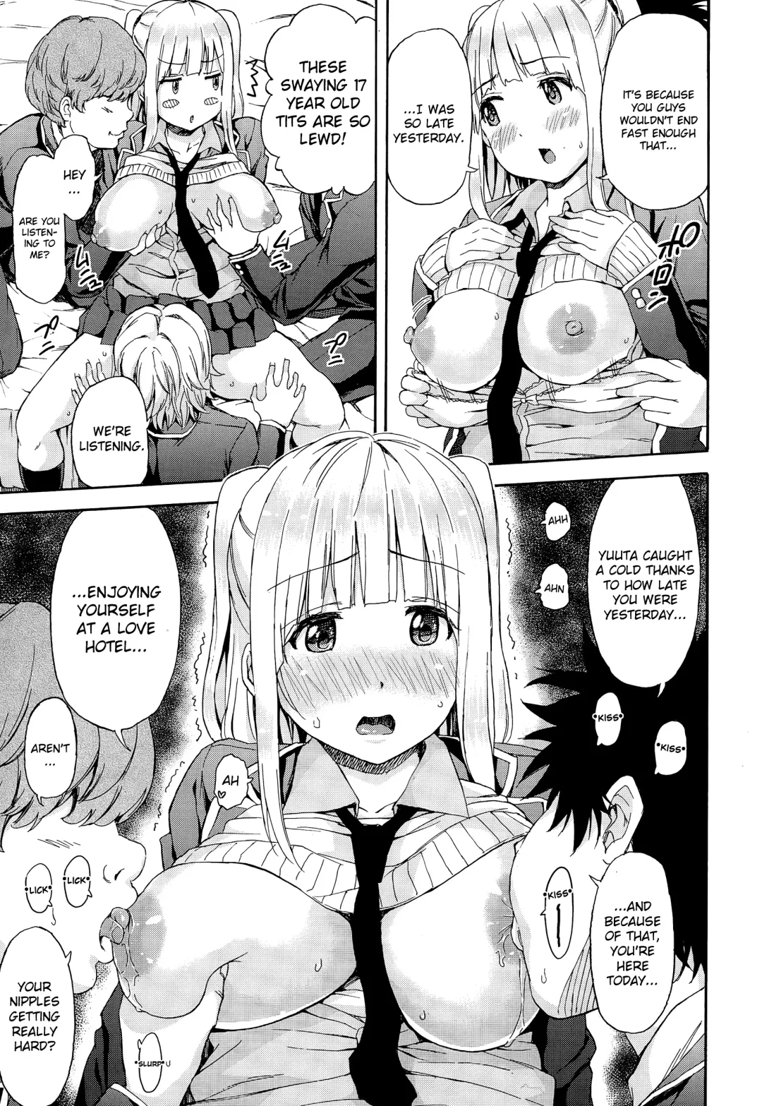 [Higashino Mikan] Kareshi ni Naisho de ❤ | Behind My Boyfriend's Back ❤ Fhentai - Page 7