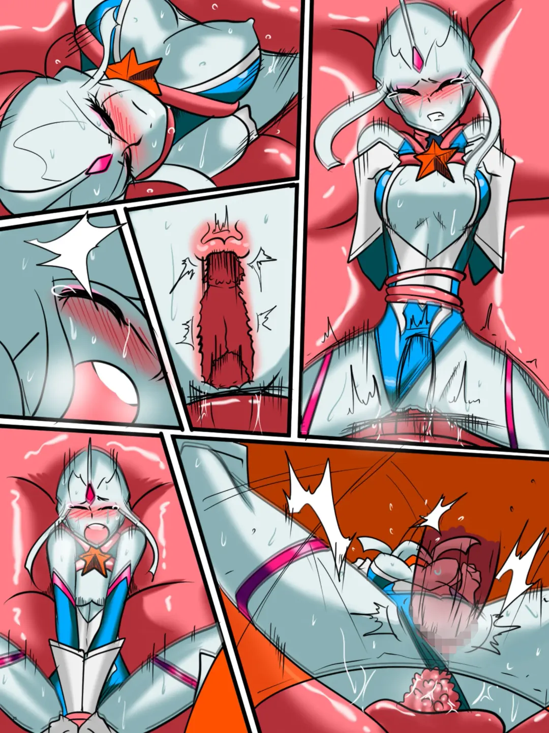 Ultra no Senshi Netisu III Futago no Kaijuu Kouhen Fhentai - Page 57