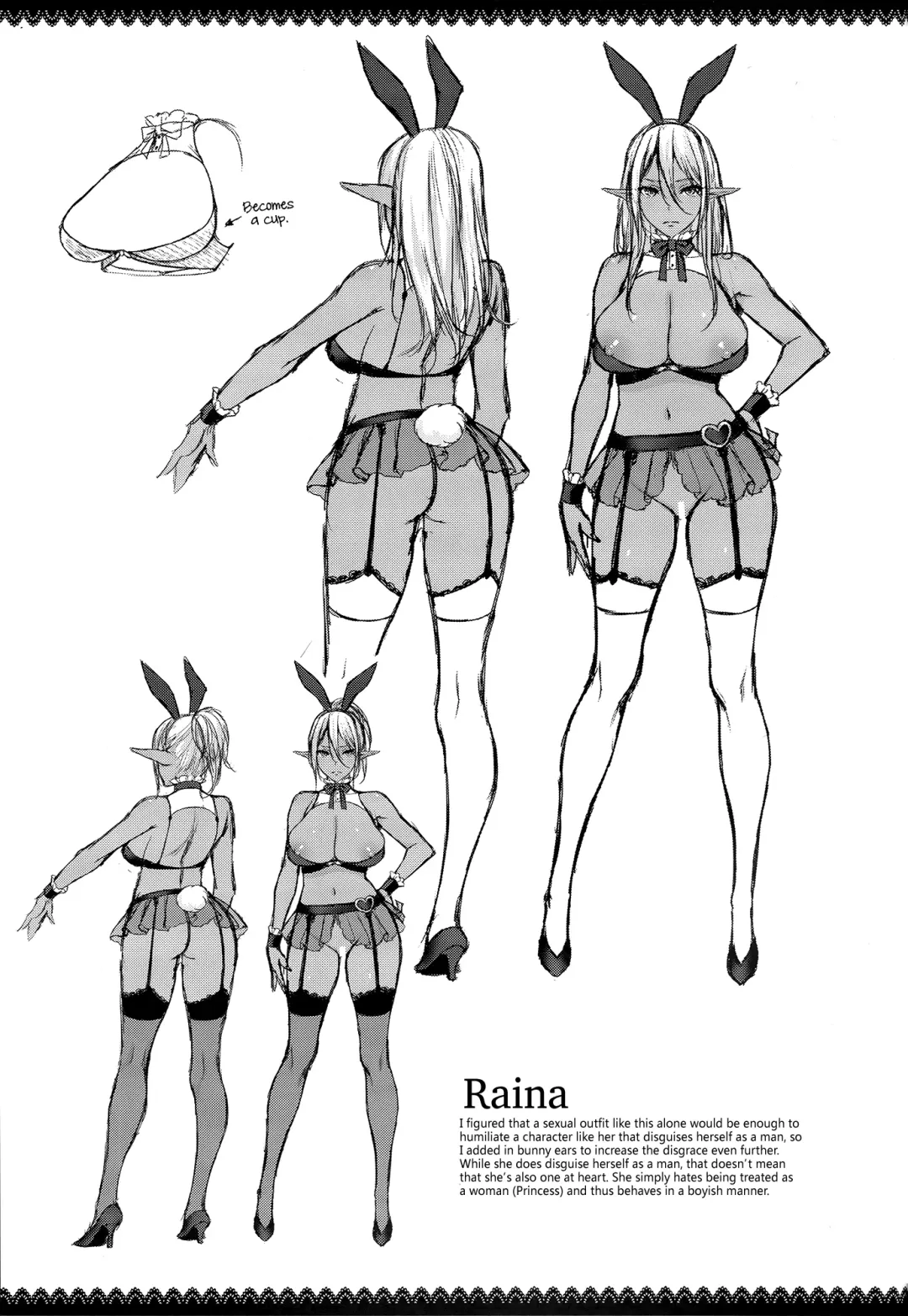 [Usagi Nagomu] Elf no Hime wa Kairaku ni Naku Fhentai - Page 38