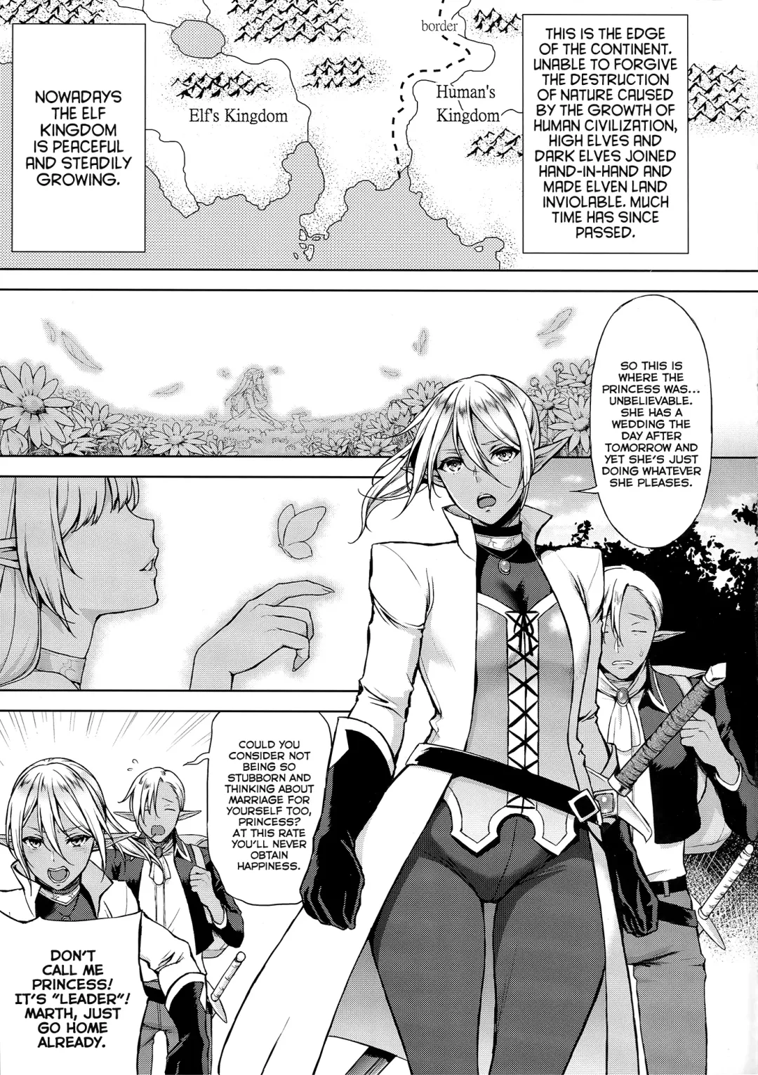 [Usagi Nagomu] Elf no Hime wa Kairaku ni Naku Fhentai - Page 4