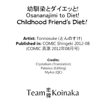 [Tonnosuke] Childhood Friend's Diet! Fhentai.net - Page 25