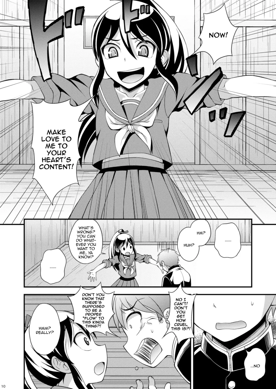 [Kanbayashi Takaki] Osananajimi to Sailor Fuku Fhentai - Page 10