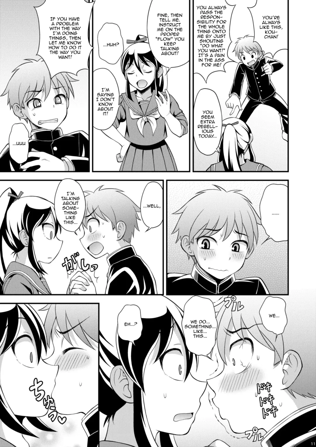 [Kanbayashi Takaki] Osananajimi to Sailor Fuku Fhentai - Page 11