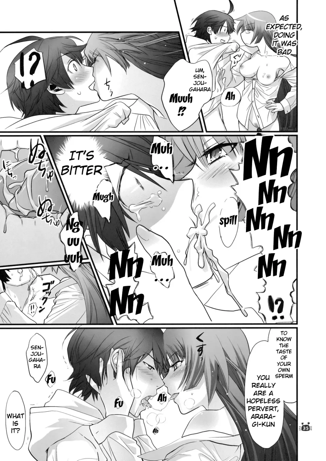 [Akutagawa Manbou] Hitagi Vamps Kouhen - Hitagi Vamps Part 2 Fhentai - Page 34