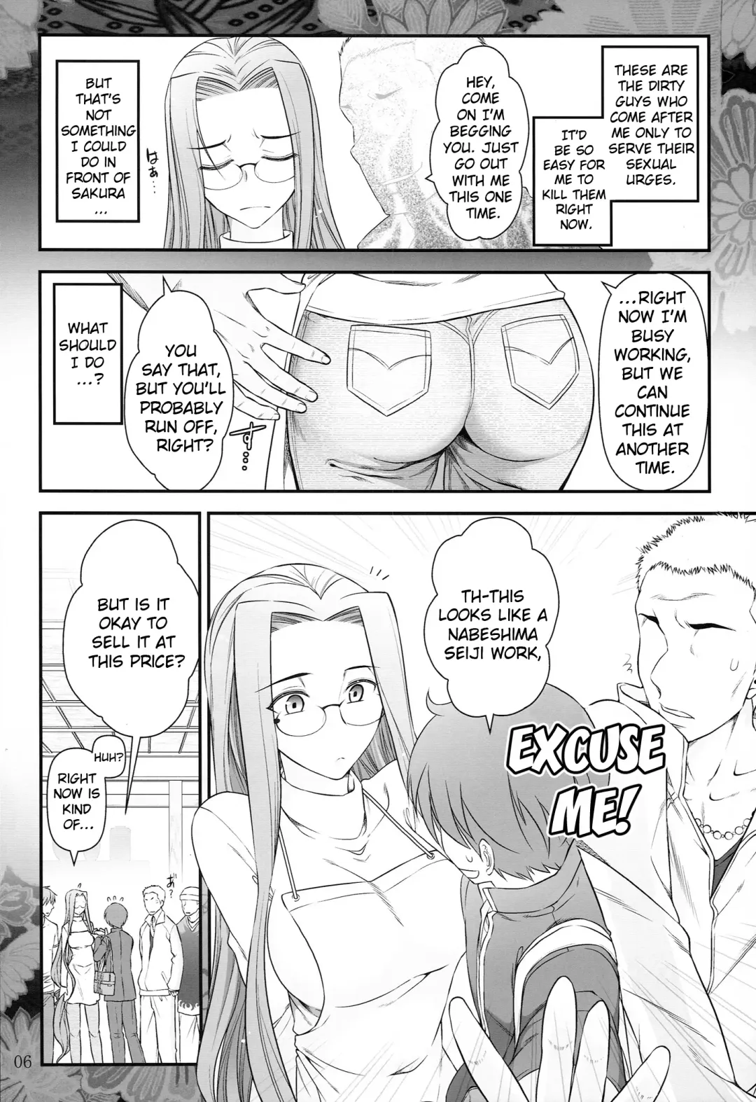 [Ohmi Takeshi] Fate/stay night Rider-san to Shounen no Nichijou | Fate/Stay Night Rider and Shounen's Daily Affection Fhentai.net - Page 7