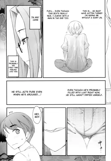 [Ohmi Takeshi] Fate/stay night Rider-san to Shounen no Nichijou | Fate/Stay Night Rider and Shounen's Daily Affection Fhentai.net - Page 16