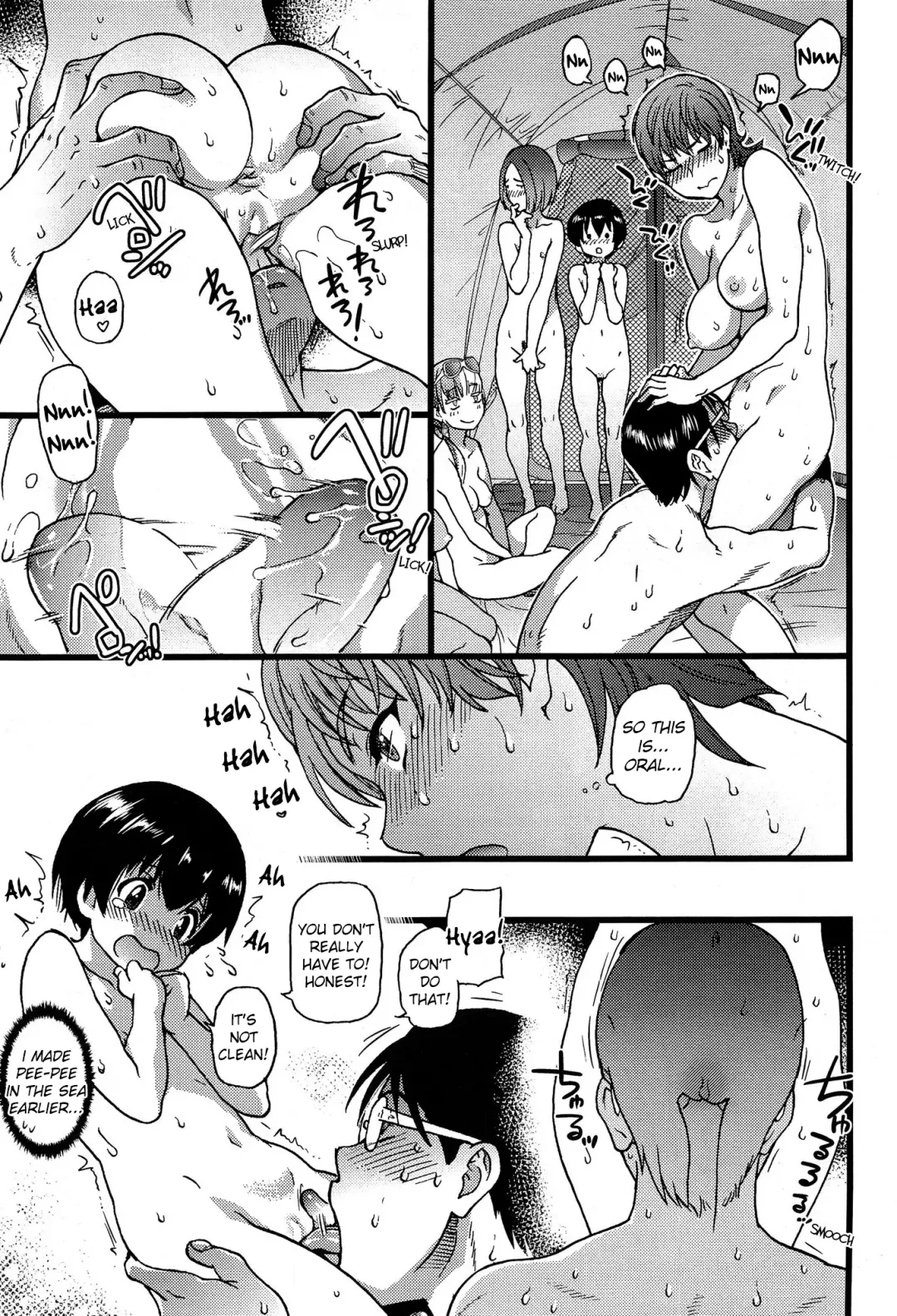 [Shiwasu No Okina] Nudist Beach ni Shuugakuryokou de!! Ch. 1-6 Fhentai - Page 139