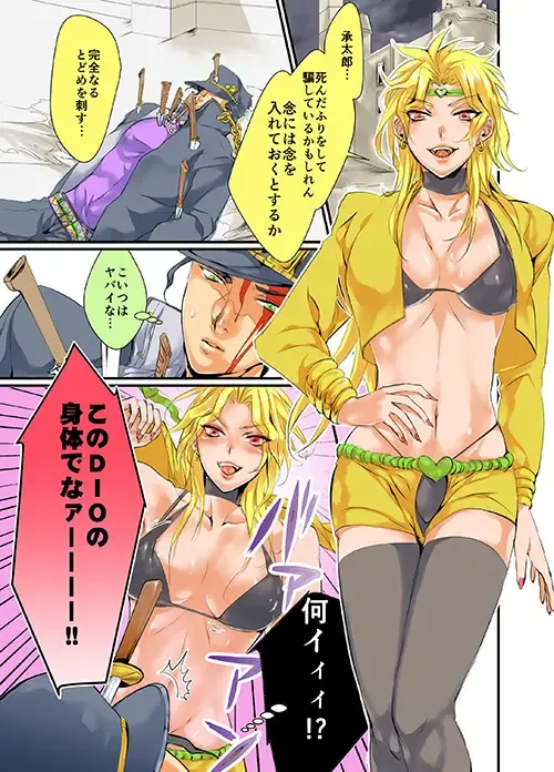 【腐】WRY-FES2新刊【承DIO】(JoJo's Bizarre Adventure) sample Fhentai - Page 2