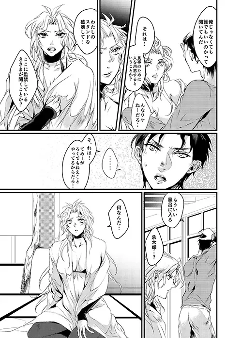 【腐】WRY-FES2新刊【承DIO】(JoJo's Bizarre Adventure) sample Fhentai - Page 8