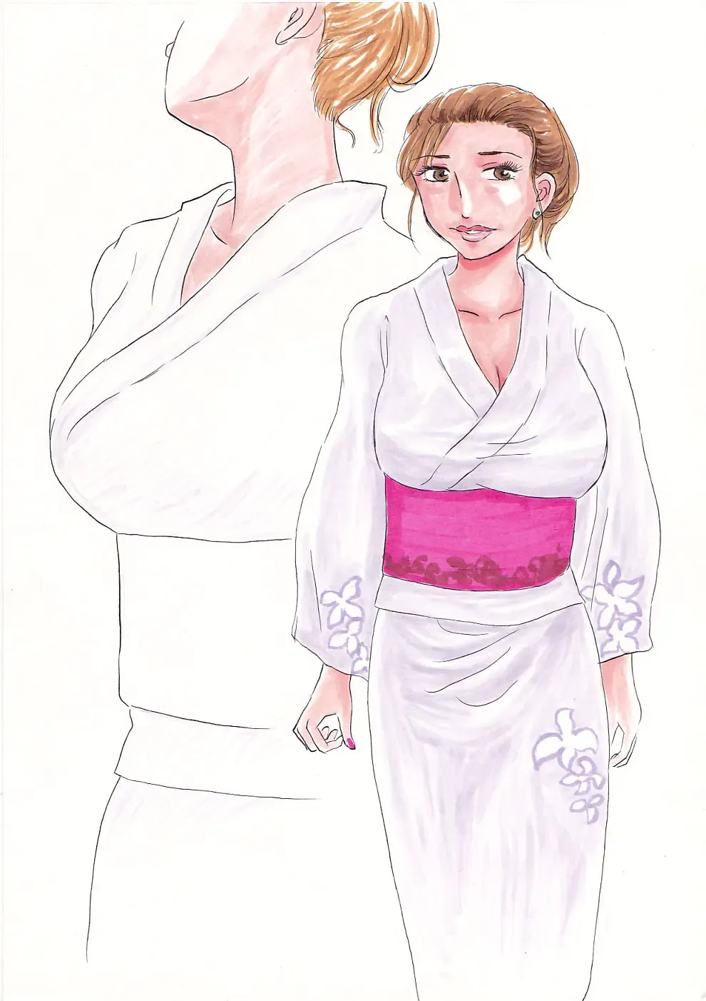 [Buraindogatei] Tomo Mama 4 -Bakunyuu Tomo Mama to Namadashi Onsen Ryokou- Fhentai - Page 41