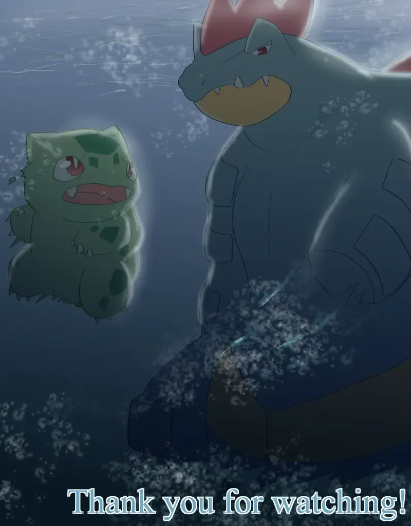 [Chigiri Maru] Feraligatr x Bulbasaur Fhentai - Page 19