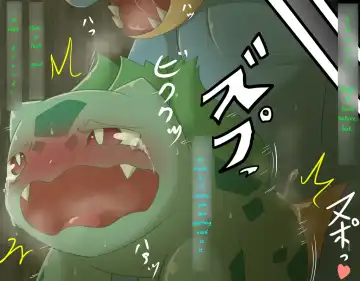 [Chigiri Maru] Feraligatr x Bulbasaur Fhentai - Page 12