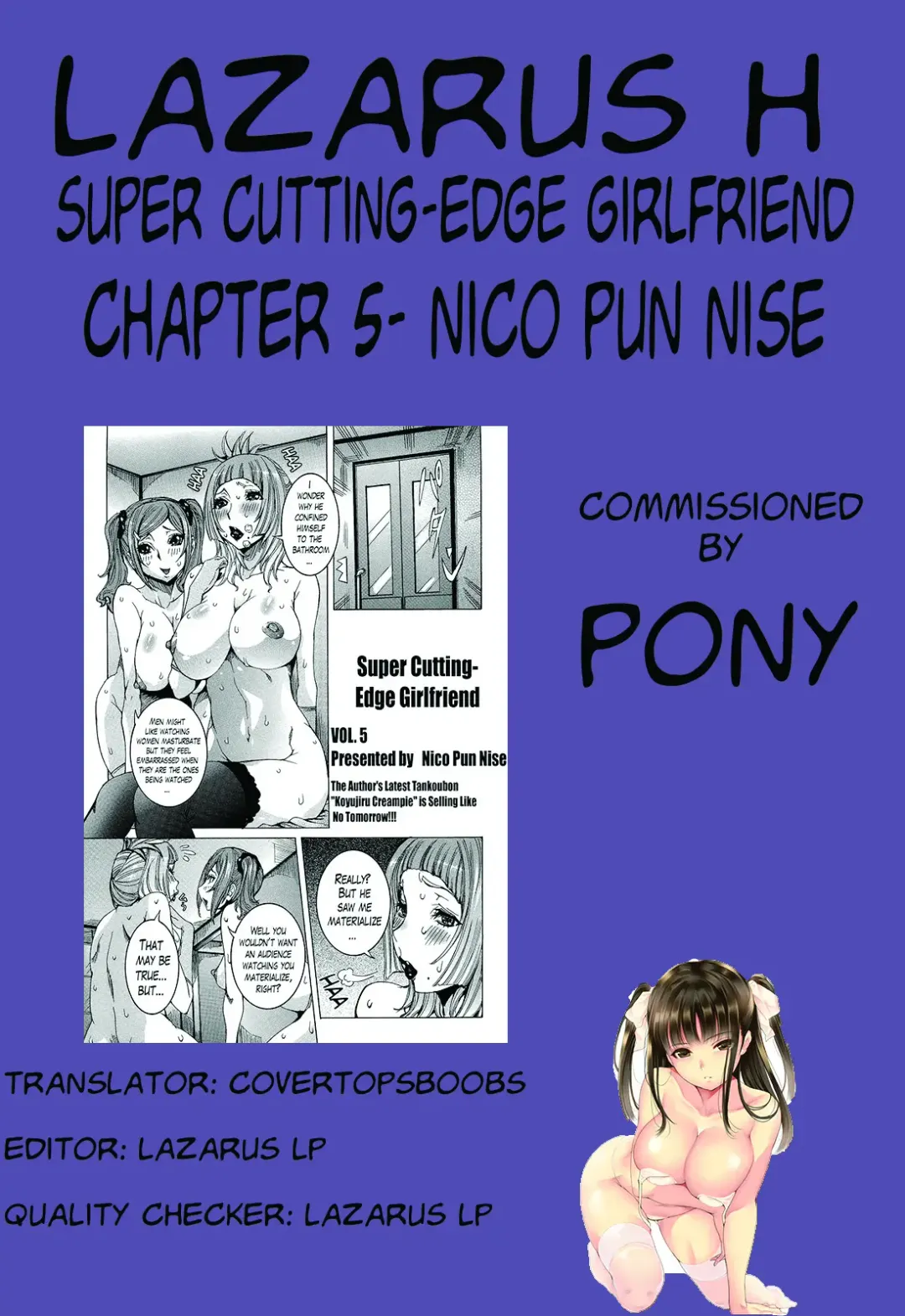 [Nico Pun Nise] Chou Saisentan Kanojo | Super Cutting-Edge Girlfriend Ch. 1-8 Fhentai - Page 105