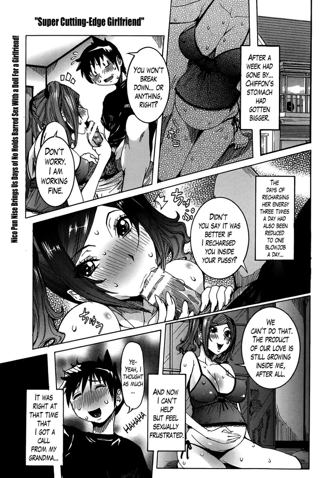 [Nico Pun Nise] Chou Saisentan Kanojo | Super Cutting-Edge Girlfriend Ch. 1-8 Fhentai - Page 43